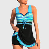 Tankini Tendência Elegante Oceano