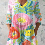 Helene | Blusa Longa com Decote em V