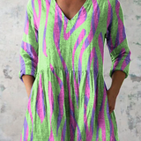Oceane | Blusa Longa com Decote em V