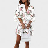 Carla - Vestido Floral Curto