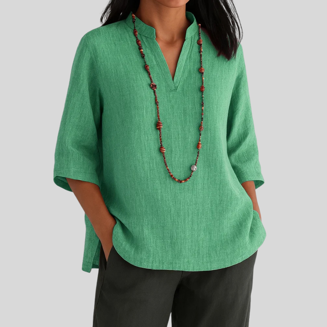 Nicia | Blusa de Verão Leve e Confortável