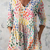 Pauline | Blusa Longa com Decote em V