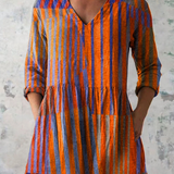 Nadia | Blusa Longa com Decote em V