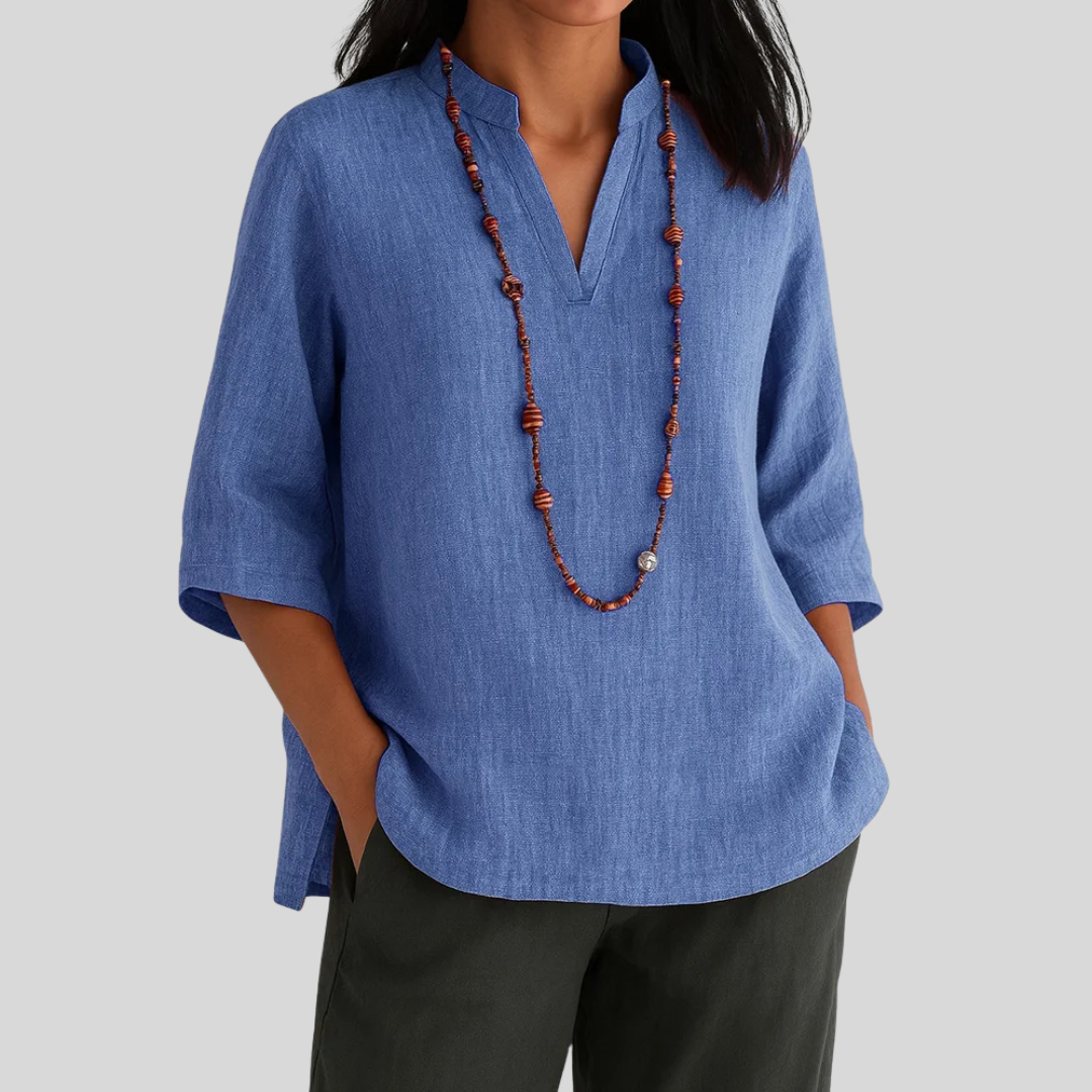 Nicia | Blusa de Verão Leve e Confortável