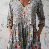 Amelie | Blusa Longa com Decote em V