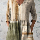 Camille | Blusa Longa com Decote em V