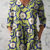 Elodie | Blusa Longa com Decote em V
