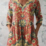 Lea | Blusa Longa com Decote em V