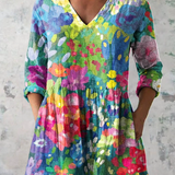 Maelle | Blusa Longa com Decote em V