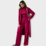 Sandra - Conjunto elegante de 3 peças