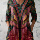 Manon | Blusa Longa com Decote em V