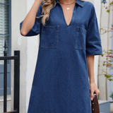Jade | Vestido de Denim Casual