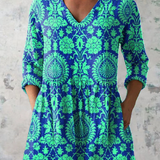 Ines | Blusa Longa com Decote em V