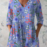 Aline | Blusa Longa com Decote em V