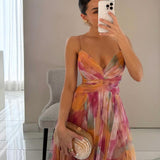 Giselle - Deslumbrante vestido com padrão floral