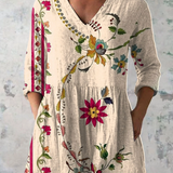 Clara | Blusa Longa com Decote em V
