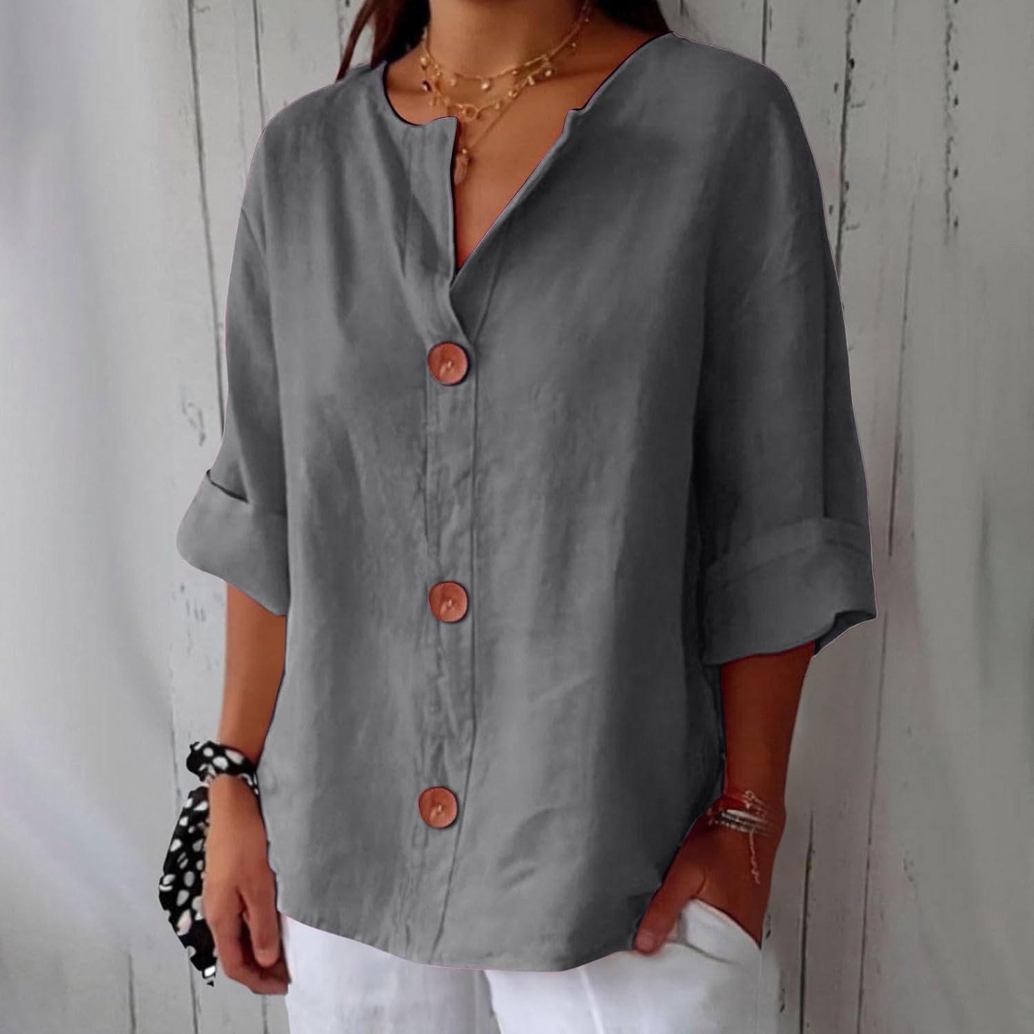 Olivia | Blusa de Verão Larga