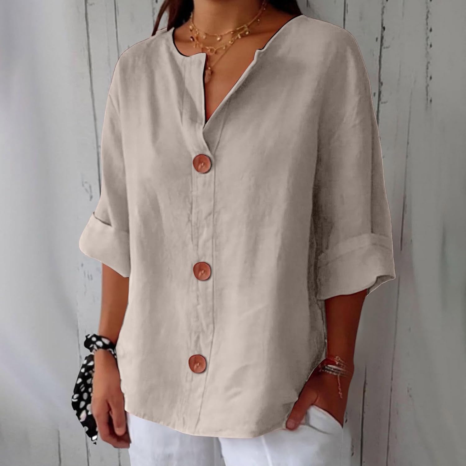 Olivia | Blusa de Verão Larga
