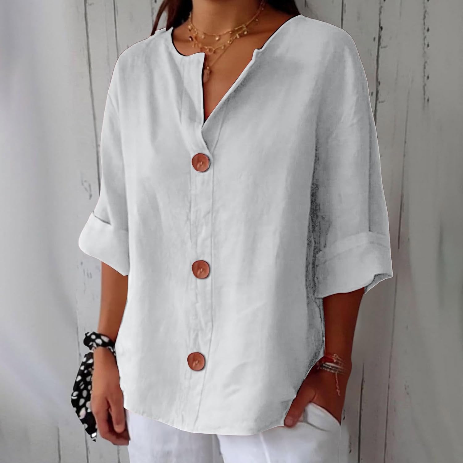 Olivia | Blusa de Verão Larga