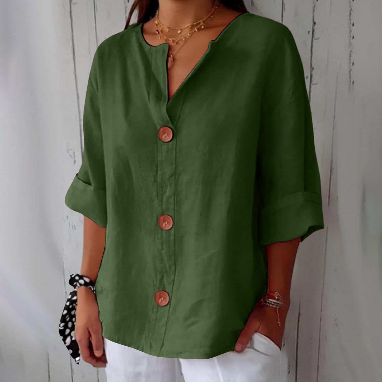 Olivia | Blusa de Verão Larga