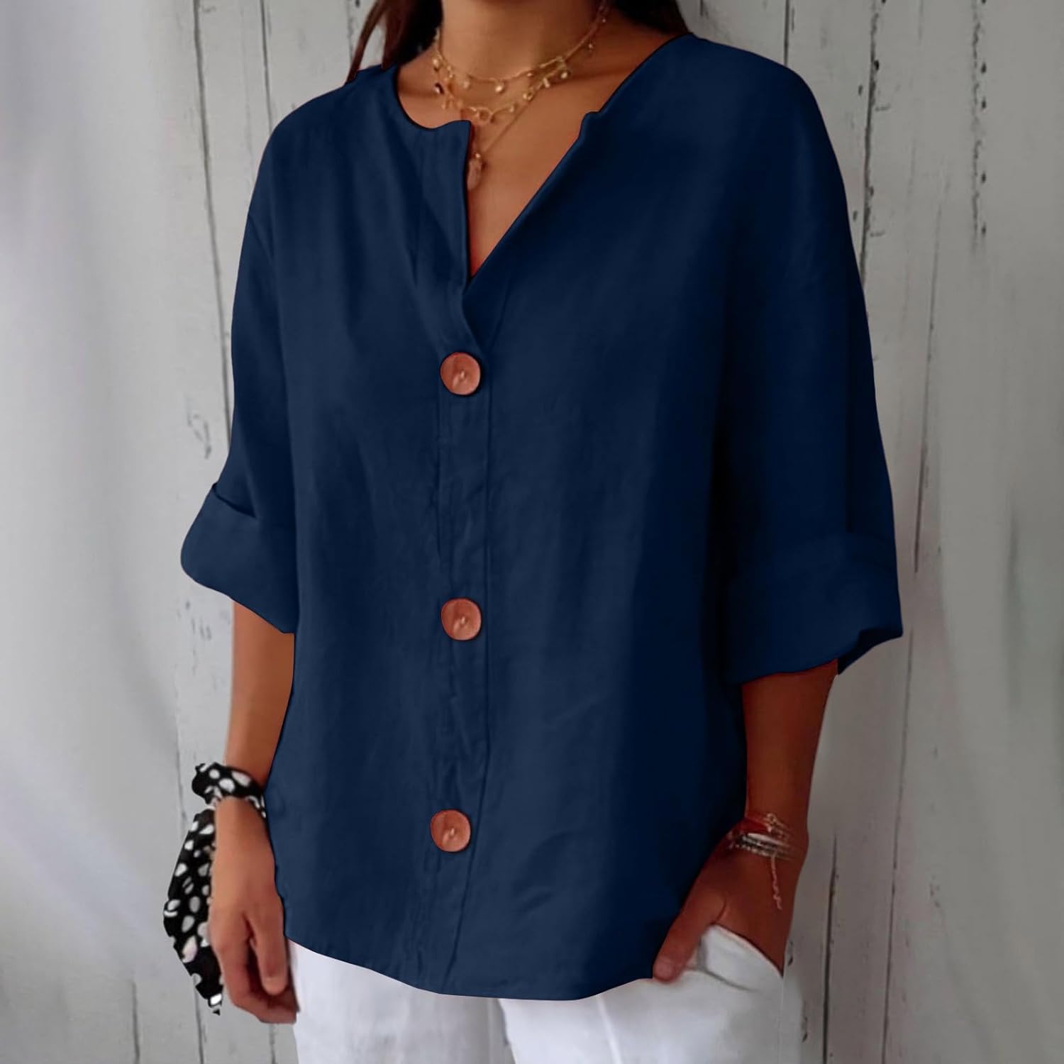 Olivia | Blusa de Verão Larga