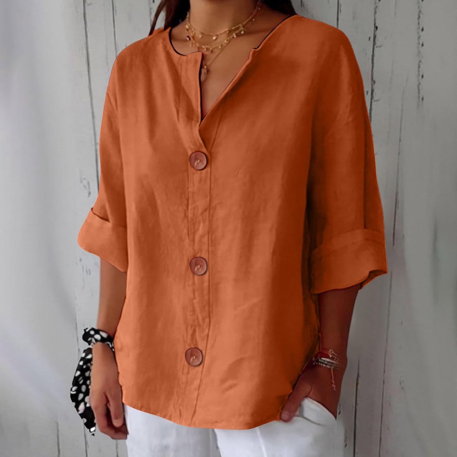 Olivia | Blusa de Verão Larga