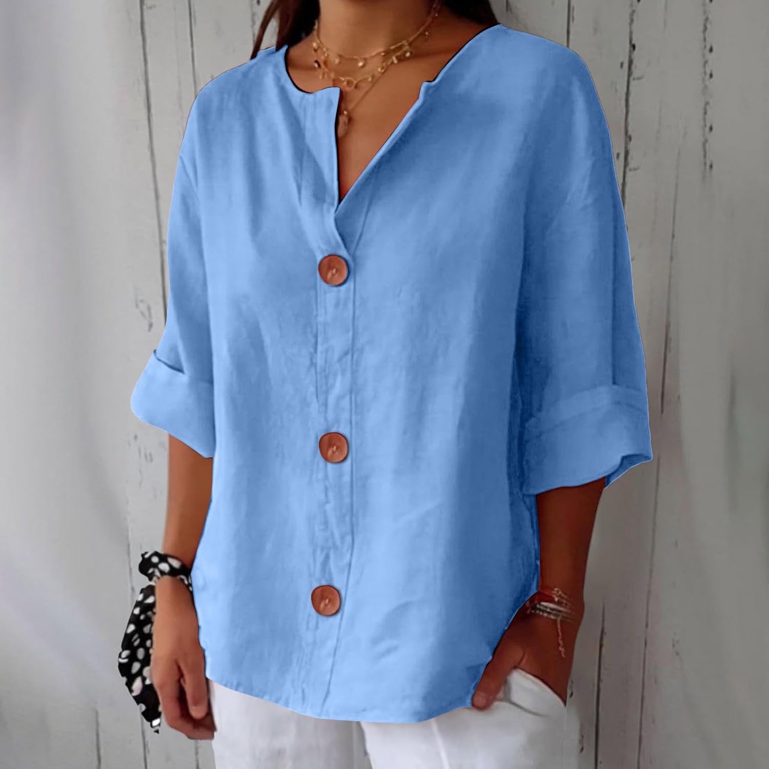 Olivia | Blusa de Verão Larga