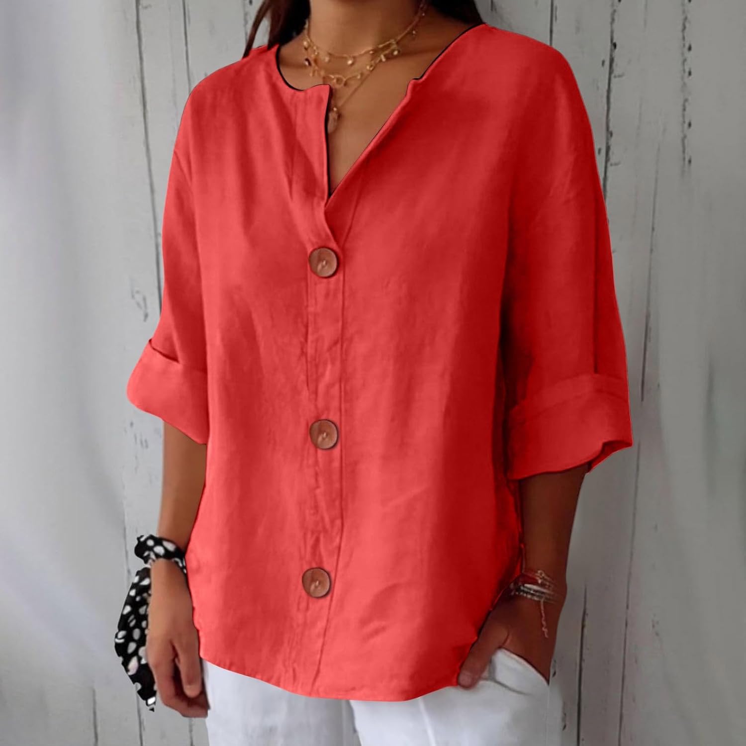 Olivia | Blusa de Verão Larga