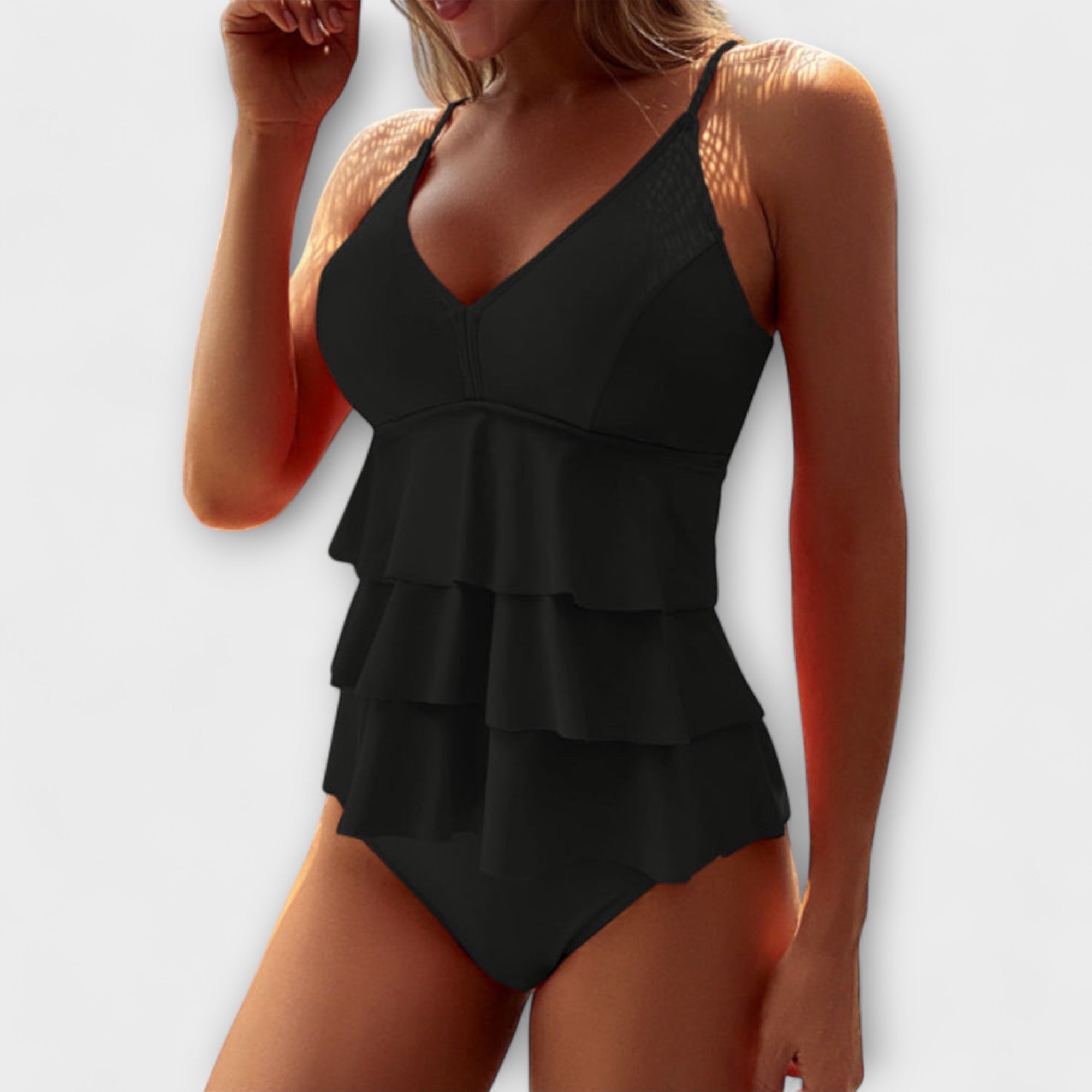 Tankini Elegante Esculpido Élise