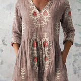 Elise | Blusa Longa com Decote em V