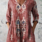Elise | Blusa Longa com Decote em V