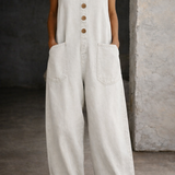 Willy | Jardineiras de Denim Vintage Lavado
