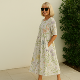 Eliza | Vestido Midi Relaxado