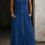 Liora | Vestido de Denim Plus Size