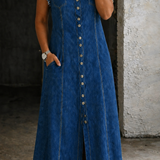 Liora | Vestido de Denim Plus Size