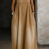 Veronica | Vestido de Denin Larguinho