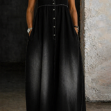 Veronica | Vestido de Denin Larguinho