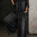 Vivienne | Macacão Casual em Denim