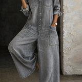 Vivienne | Macacão Casual em Denim