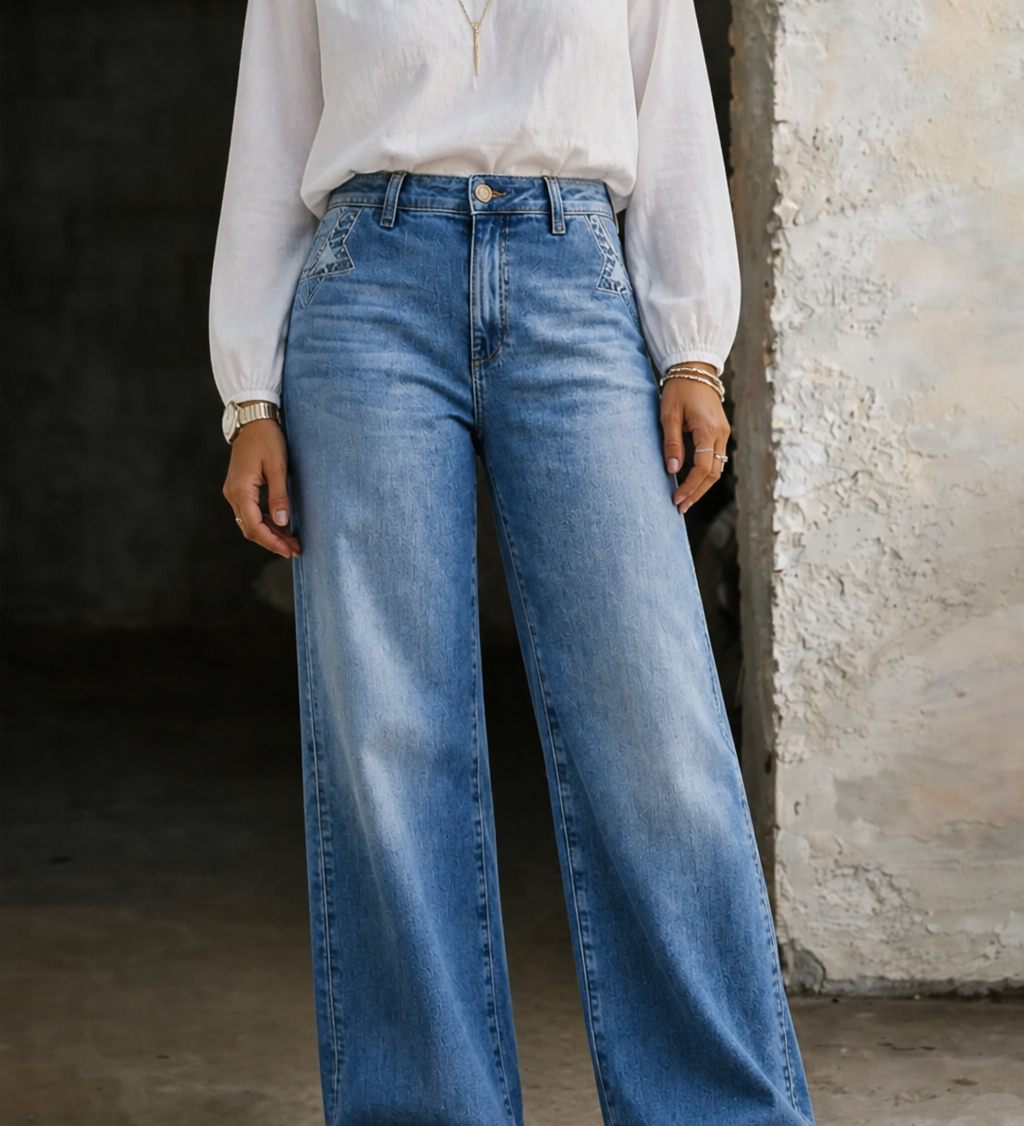 Madie | Jeans Vintage de Cintura Alta