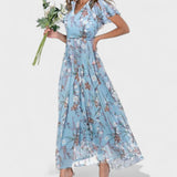 Andreia - Vestido Longo Floral