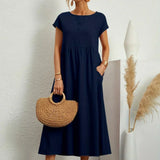 Gabriela | Vestido Midi de Elegância Intemporal
