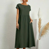 Gabriela | Vestido Midi de Elegância Intemporal