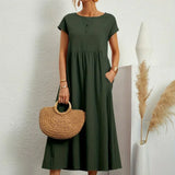 Gabriela | Vestido Midi de Elegância Intemporal