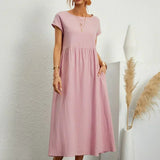 Gabriela | Vestido Midi de Elegância Intemporal