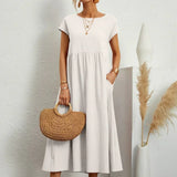 Gabriela | Vestido Midi de Elegância Intemporal