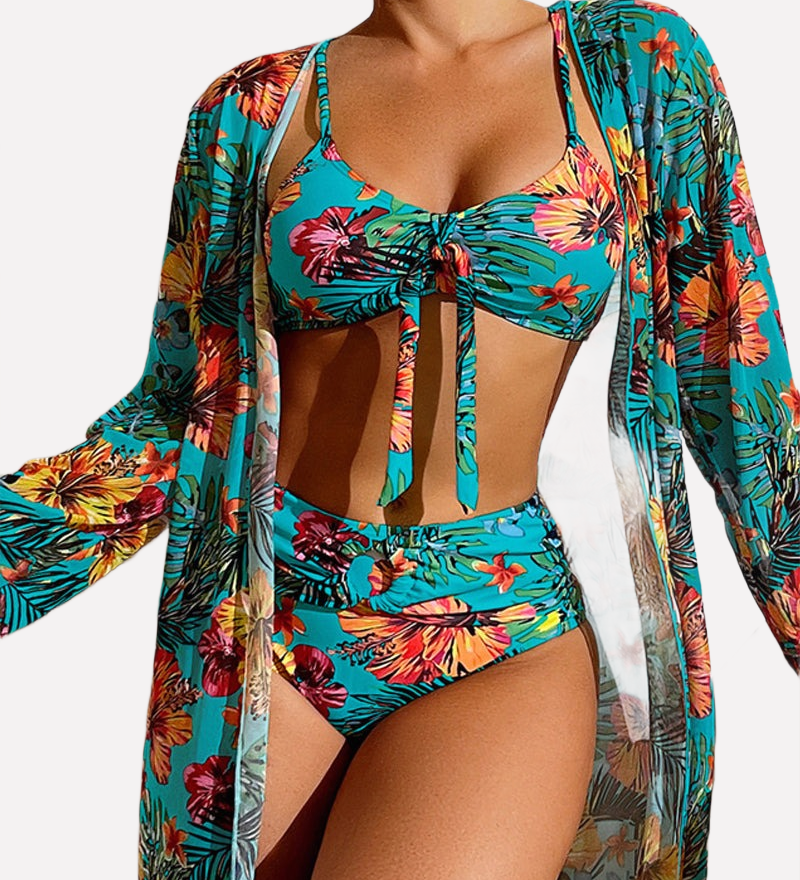 Bikini de Cintura Alta Confortável Livia