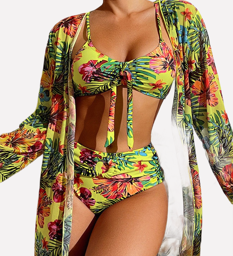 Bikini de Cintura Alta Confortável Livia