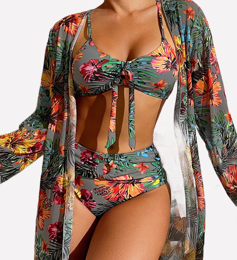 Bikini de Cintura Alta Confortável Livia