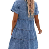 Jane | Vestido Camisa de Denim